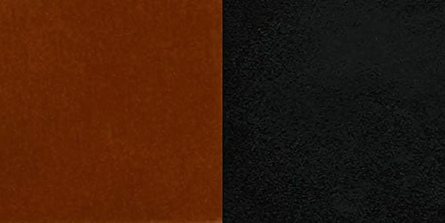 Hercules Series Black Window Back Metal Restaurant Chair With Cherry Wood Seat from PriceLows™