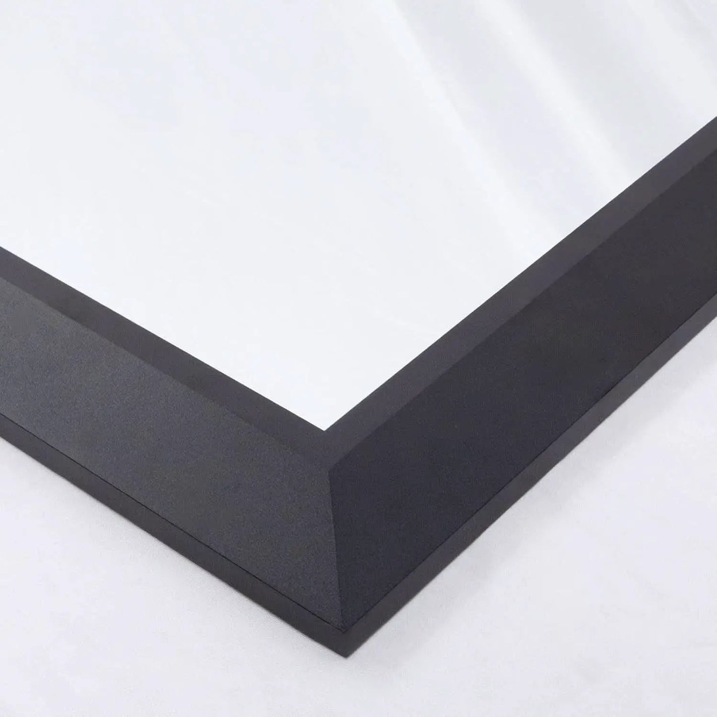 Black Bathroom Mirror 48x32 Wall Mounted Large Vanity from PriceLows™