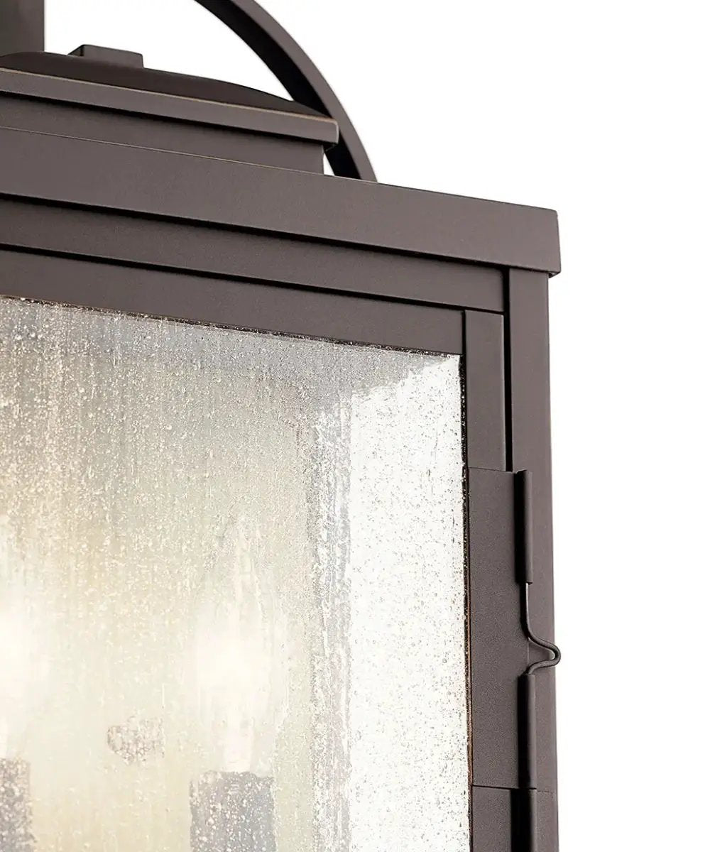 Outdoor Wall Lantern | 2 Light | Oil Rubbed Bronze | 15 Inch Height