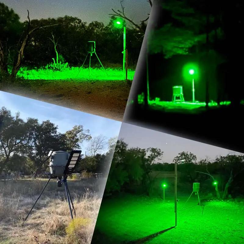 Solar Green Feeder Light | 25000 Lumens | 360 LED Array
