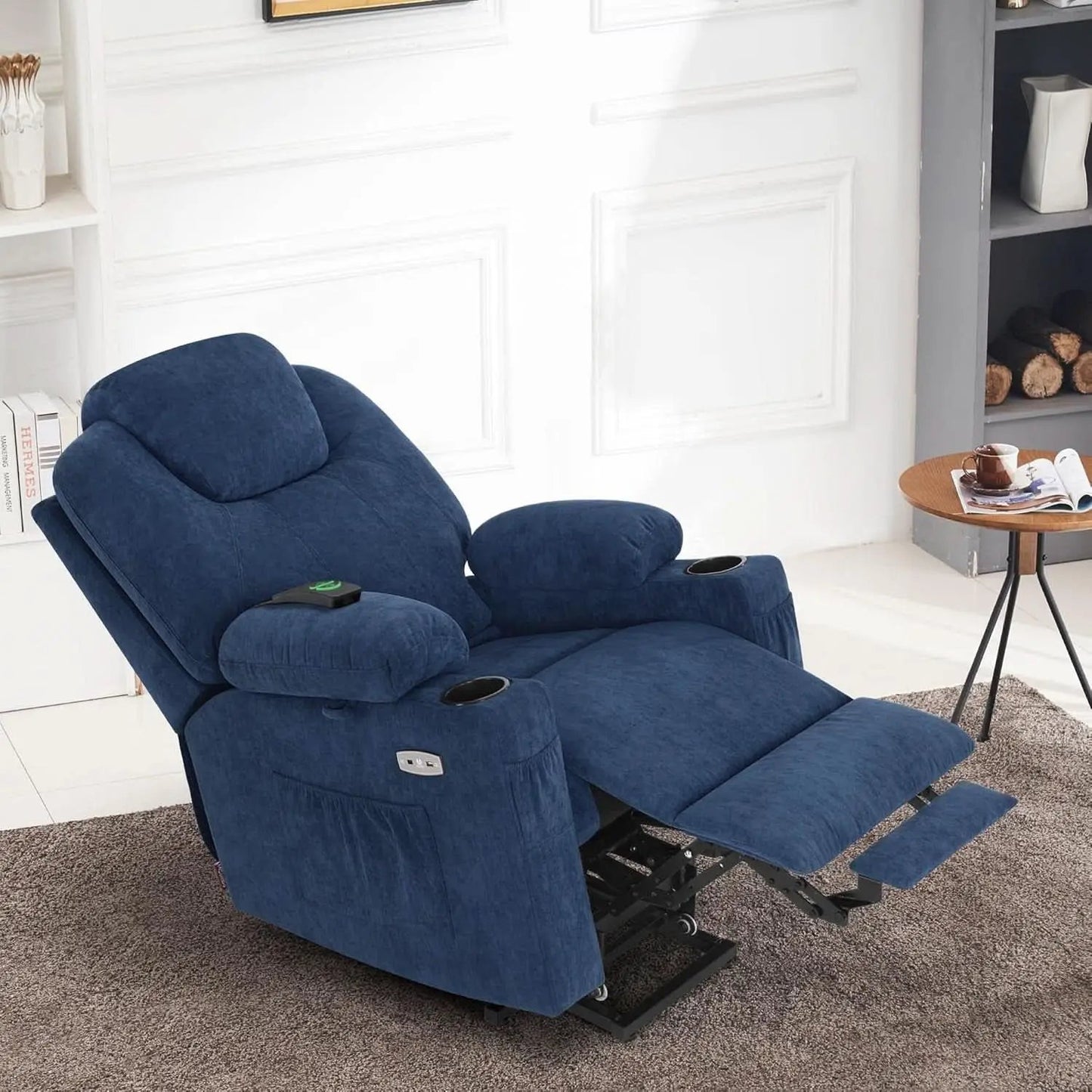 Petite Power Lift Recliner With Massage And Heat USB Ports from PriceLows™