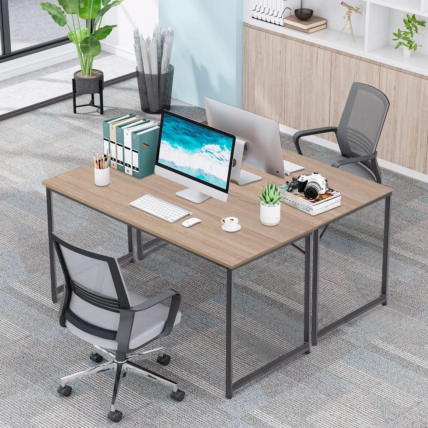 39 Inch Computer Desk With Adjustable Feet For Home Office from PriceLows™
