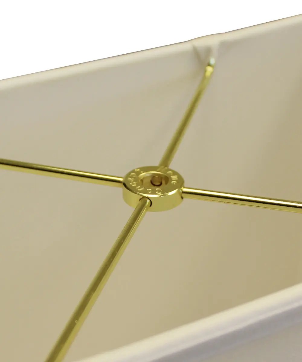 Rectangular Drum Lampshade | 10x16 Size | Softback Style | Eggshell Linen
