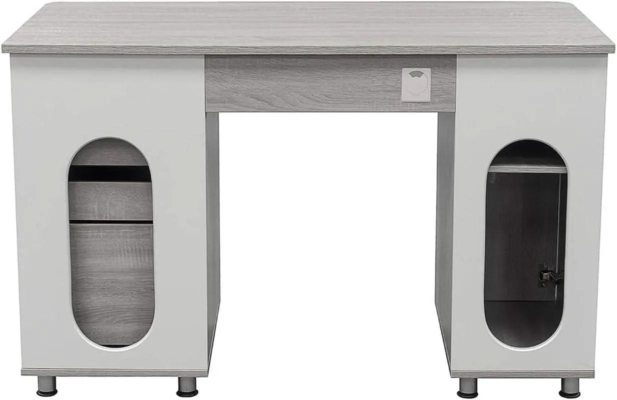 47.5 Inch Computer Desk Keyboard Tray File Cabinet from PriceLows™