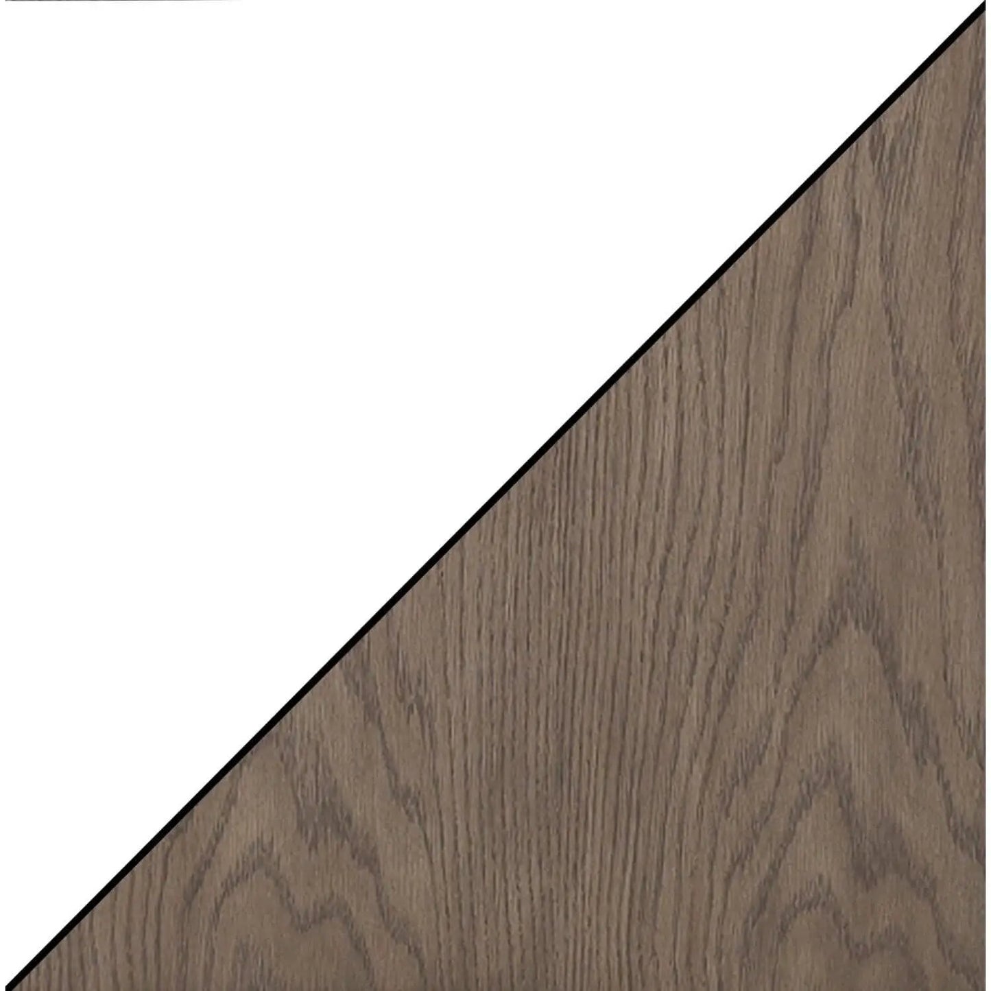 Driftwood And White Oxford Bookcase With Drawer Home Office from PriceLows™