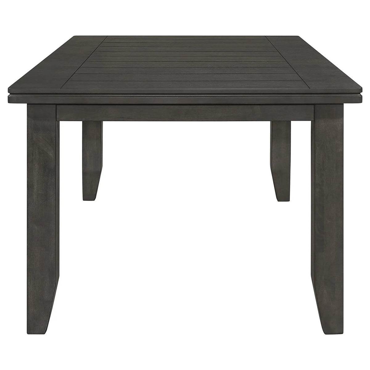 Dalila 6-piece Rectangular Dining Table Set Dark | 6-Piece Set | Solid Wood | Grey