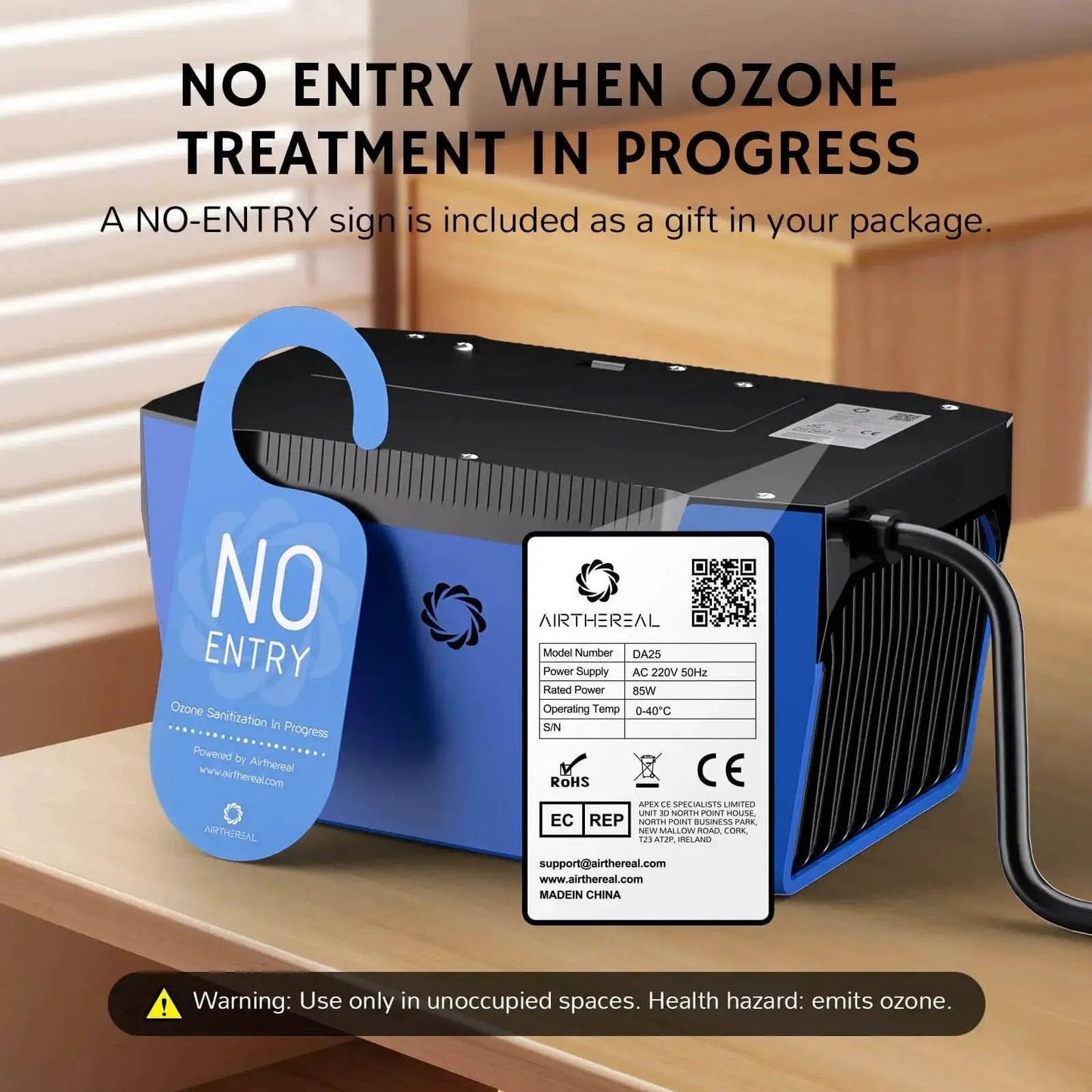 DA25 Desktop Ozone Generator from PriceLows™