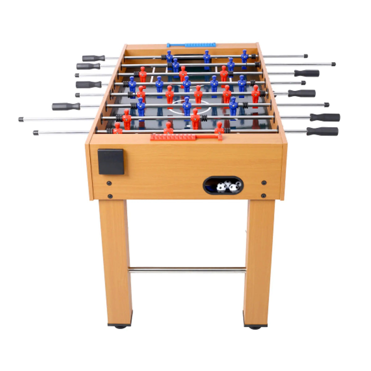 Foosball Table | 54 Inch Hurricane Model | Light Cherry Finish | Accessories Included