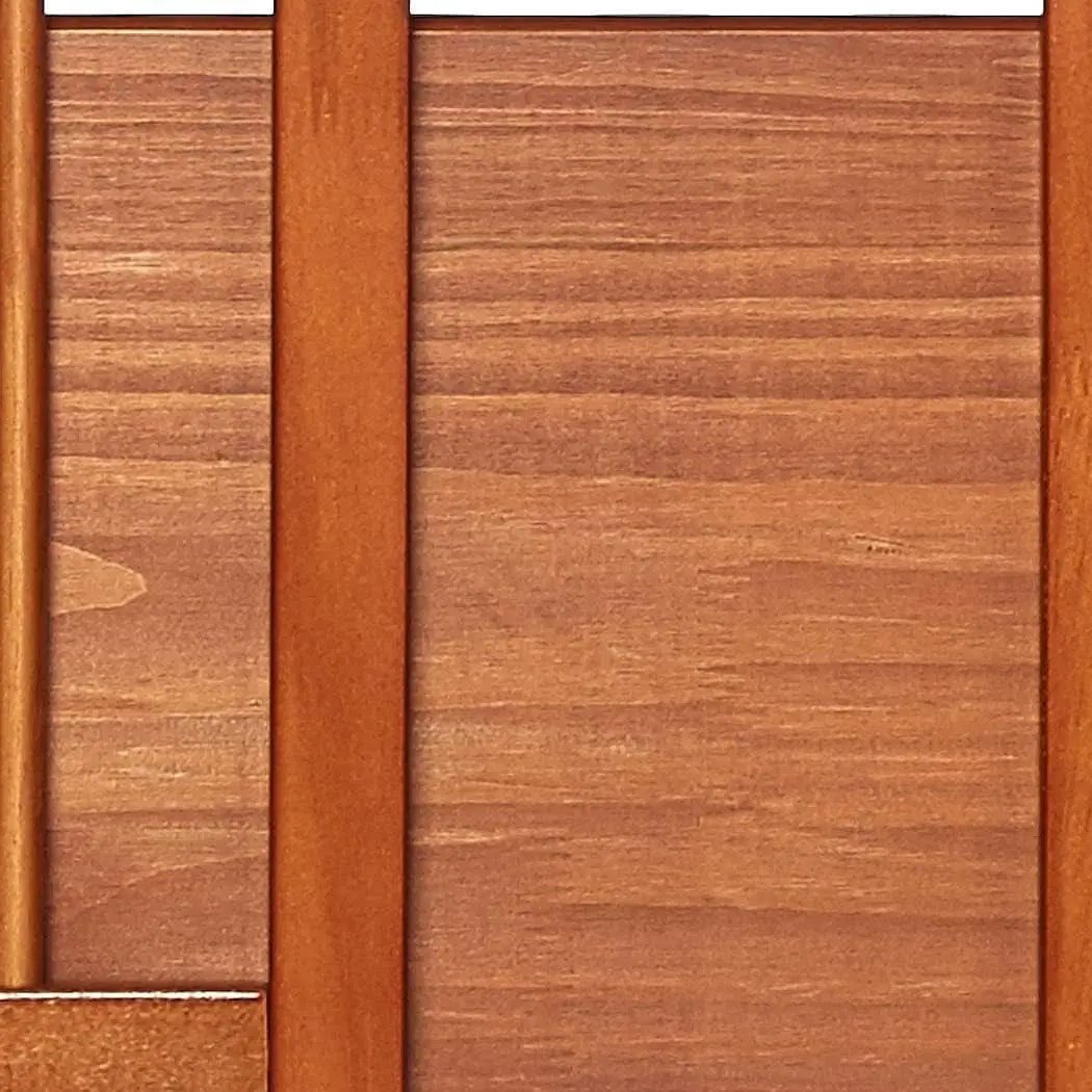 3-Shelf Folding Stackable Bookcase 27.5 Inch Wide Honey Oak from PriceLows™