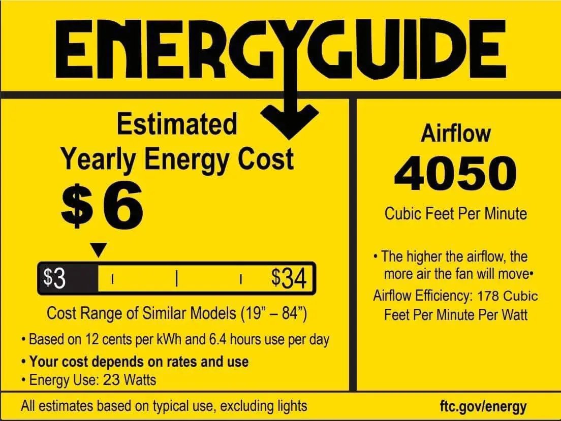 52 Inch Black Ceiling Fan With Integrated Led Lighting from PriceLows™