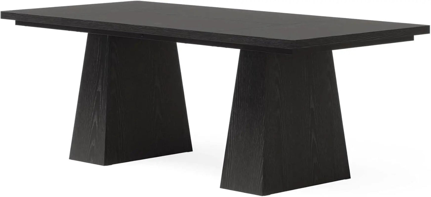 63-Inch Modern Executive Desk Featuring Dual Pedestal from PriceLows™