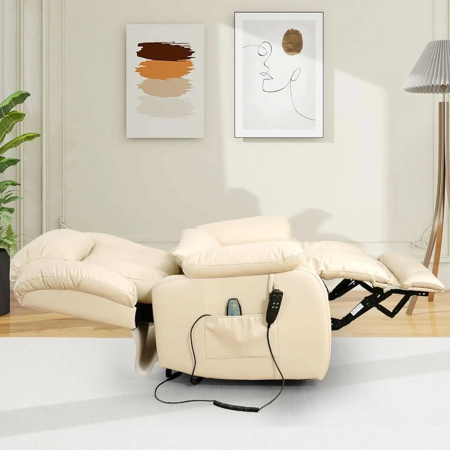 Large Reclining Lift Chair With Dual Motor Massage from PriceLows™
