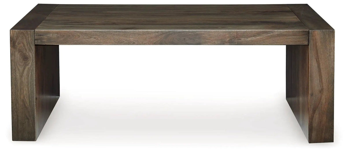 Dreggan Rectangular Cocktail Table | 50 x 27 x 18.25 in | Mango Wood | Brown