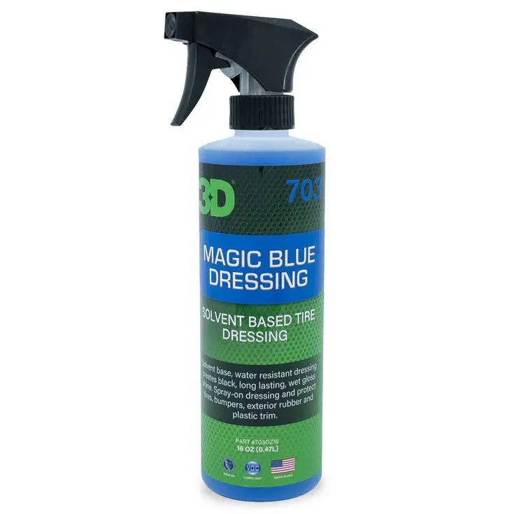 3D MAGIC BLUE TIRE DRESSING 16oz from PriceLows™