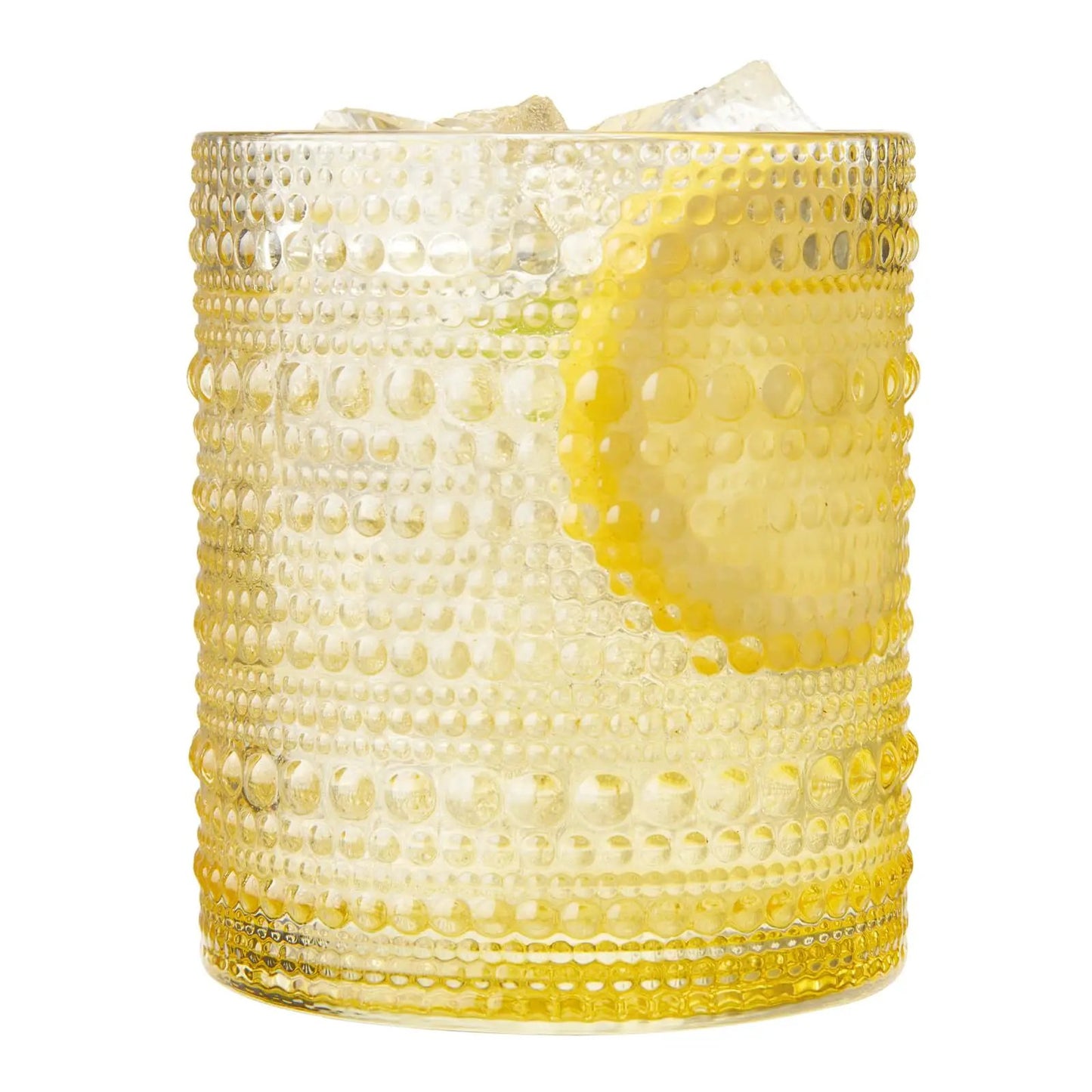 Vibes Hobnail glassware set of 6 Summer colors from PriceLows™