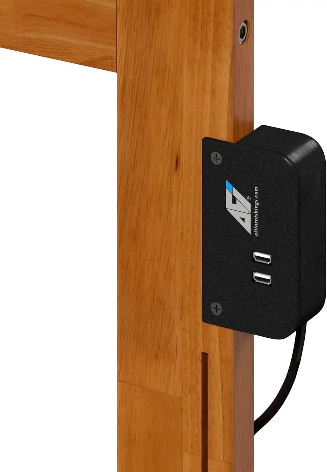 Richmond King Solid Wood Headboard with Charger Feature from PriceLows™