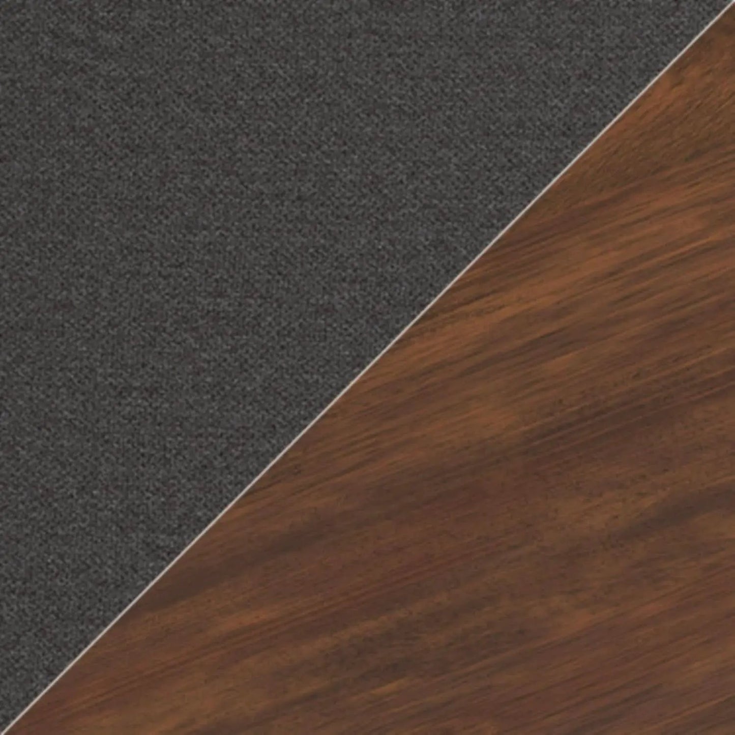 Upholstered Dining Chair, Foam Cushion, Dark Gray Set Of 2 from PriceLows™