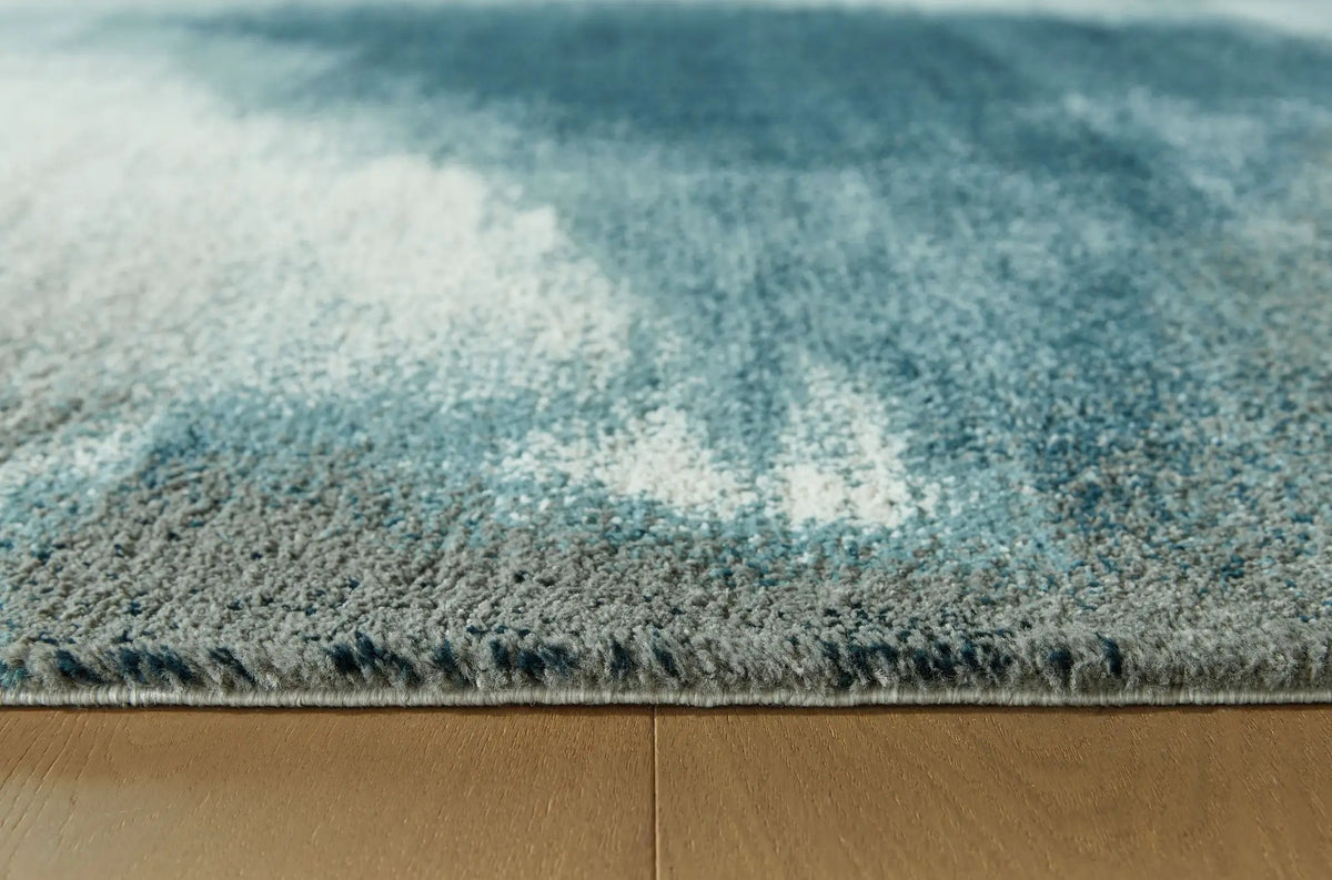 Brentward Area Rug | 94.38 x 119 Inch | Bold Contemporary Appeal | Luxe Hues