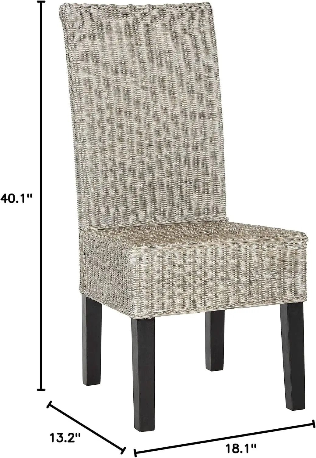 Grey 18 Inch Dining Chair Modern Design Living Room from PriceLows™