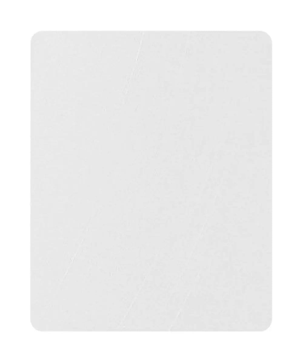 Drum Lampshade | White Linen | Heavy Metal Frame | 10 by 12 In