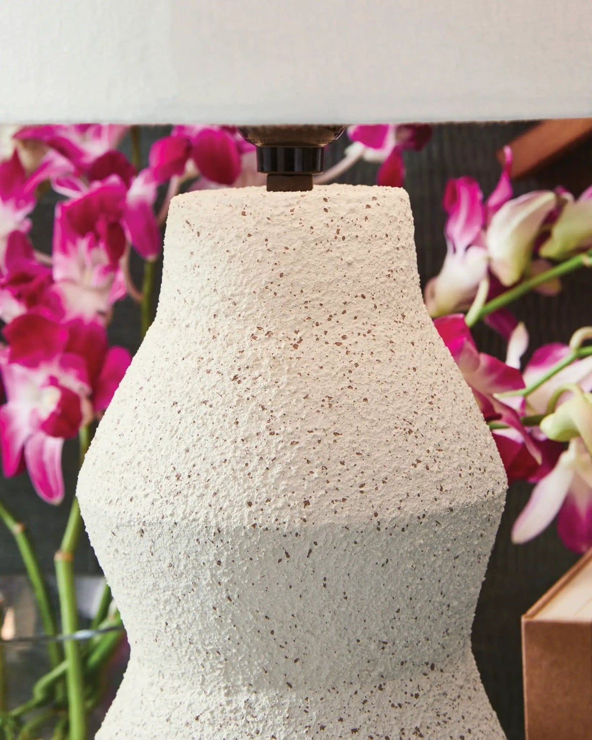 Dawthorne Paper Table Lamp | 12.25 x 12.25 x 25 in | Fabric | Cream