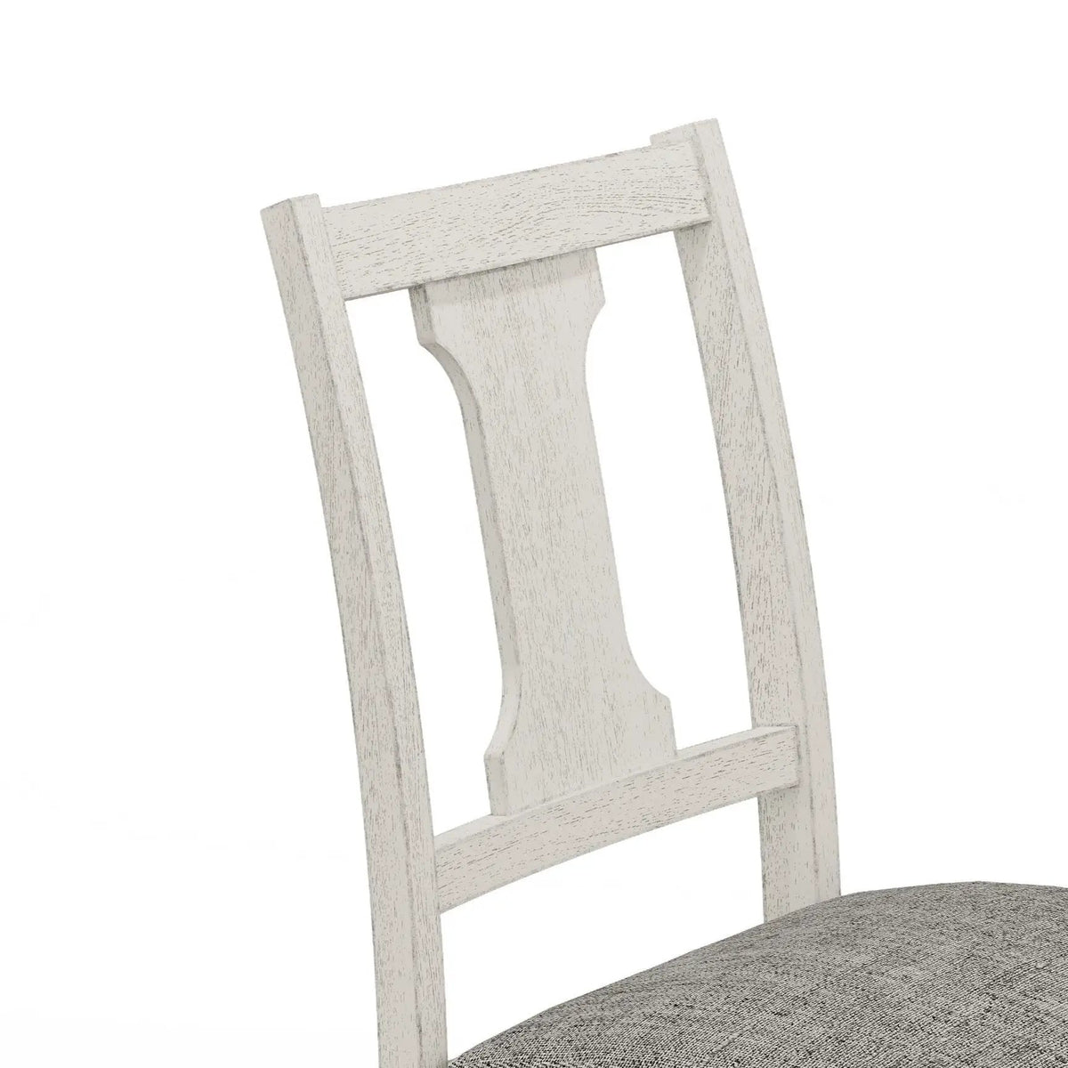 Tannen Dining Side Chairs | Set Of 2 | White And Gray | Dining Area