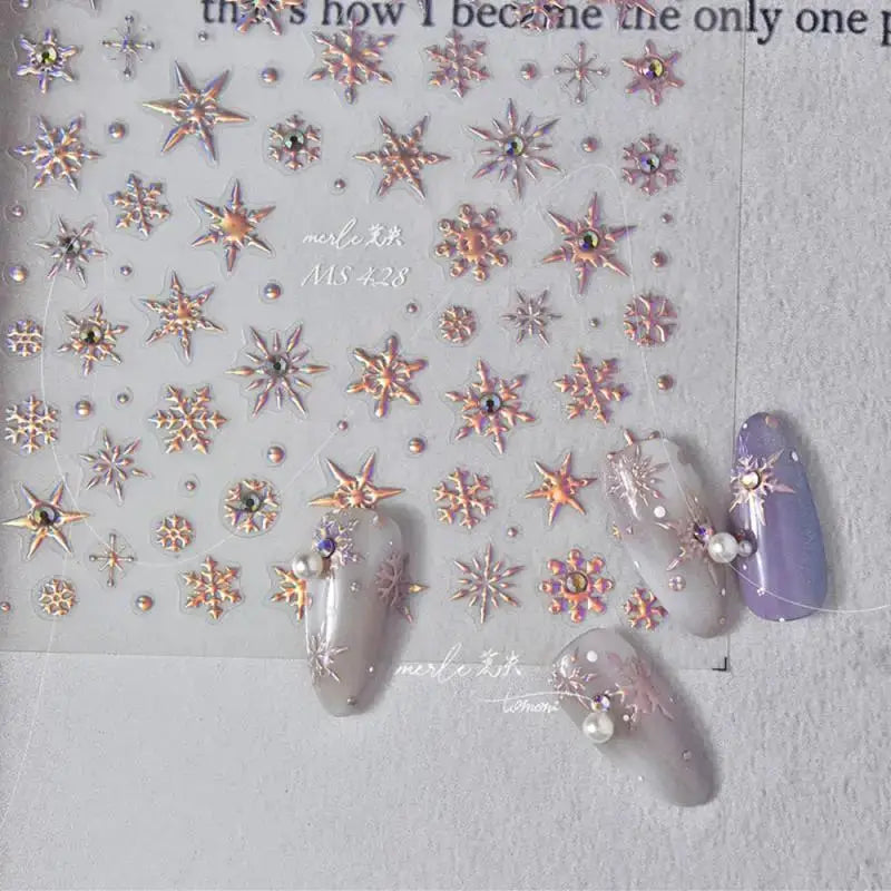 1pc Ocean Nail Art Stickers 5D Summer Starfish Seashell Nail Decals Decoration Y2K Embossed Nail Art Supplies Manicure Slider from PriceLows™