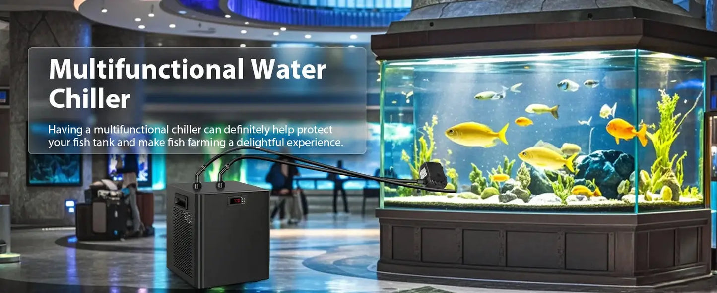 Aquarium Water Chiller | 1/3 HP | 79 Gallon | Quiet Design
