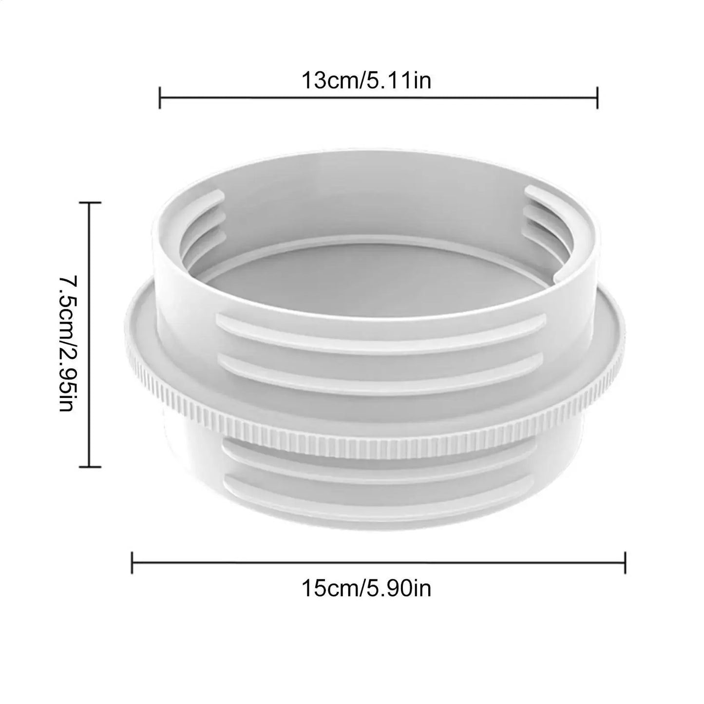 AC Exhaust Hose Connector | Insulated | PriceLows™