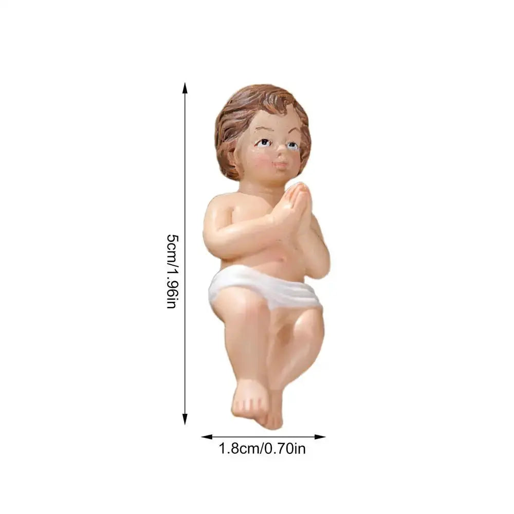 Baby Jesus Figurine | Resin Sculpture | PriceLows™
