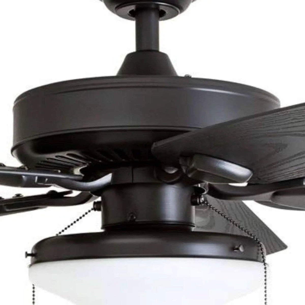 Belmar 52 Inch Bronze Damp Rated Ceiling Fan LED Light from PriceLows™