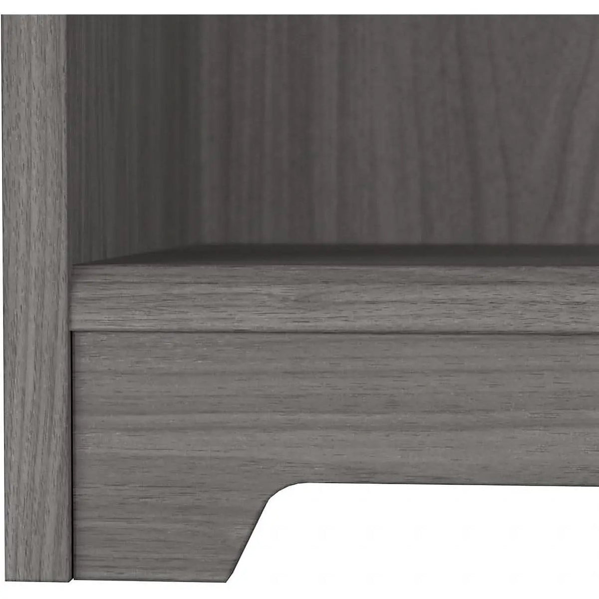 Bush Furniture Cabot Tall 5 Shelf Bookcase Modern Gray from PriceLows™