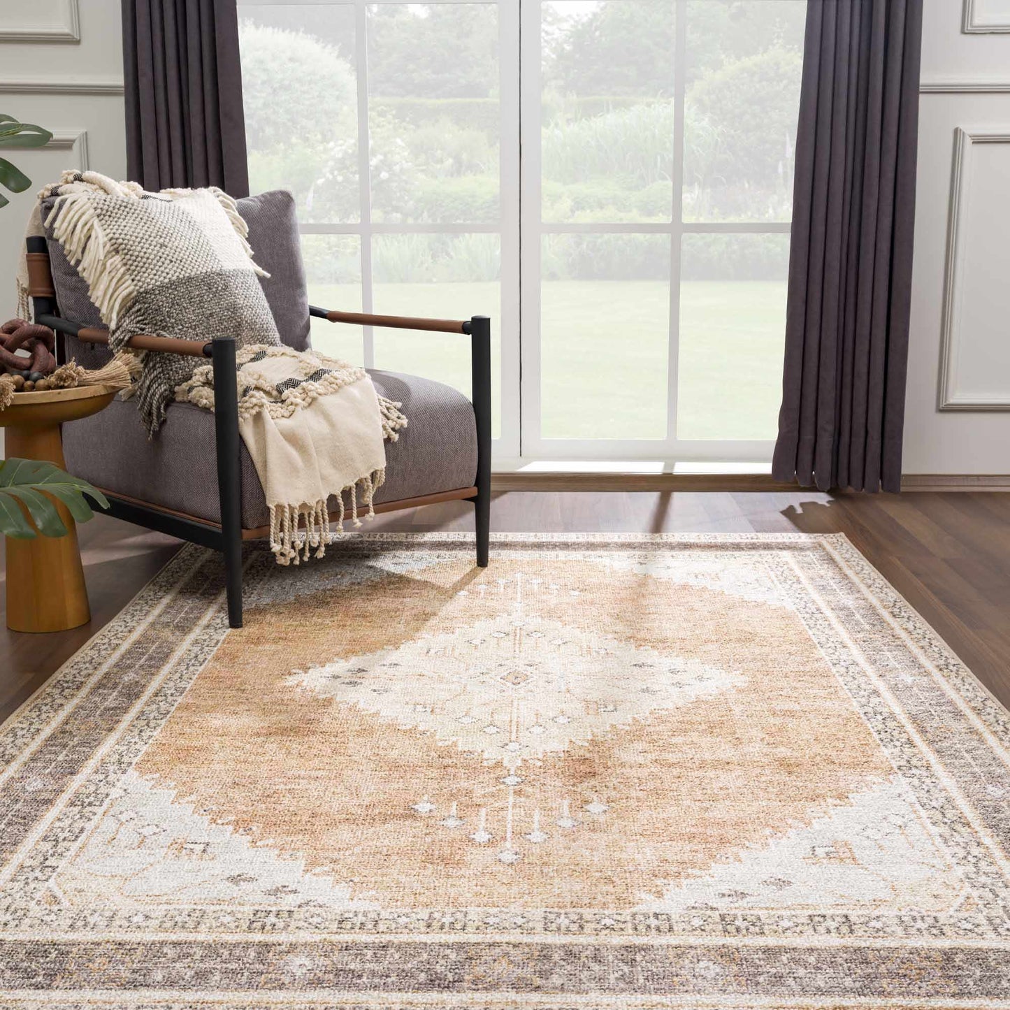 Albas Washable Area Rug from PriceLows™