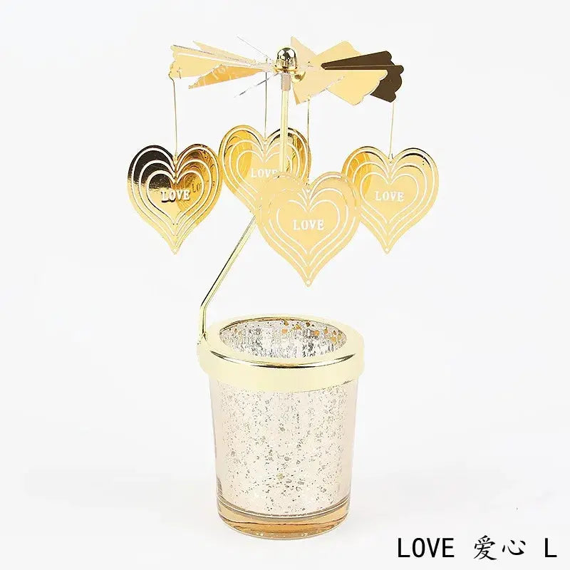 Candleholders | Rotating Snowflake Deer | PriceLows™