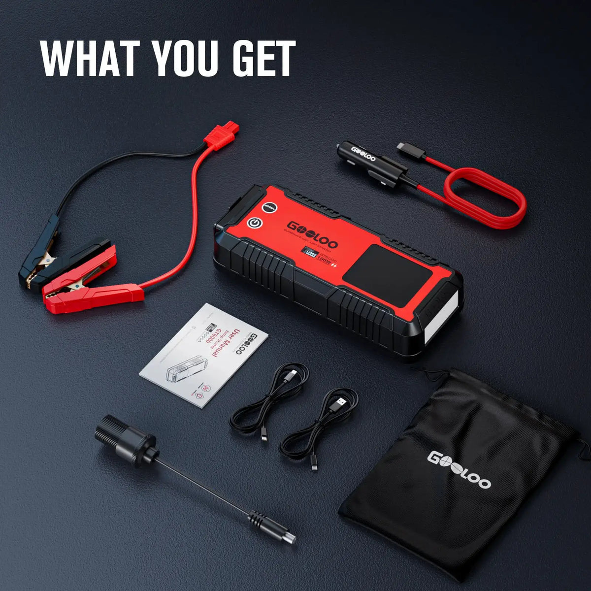 Car Jump Starter | 6000A Peak Current | PriceLows™