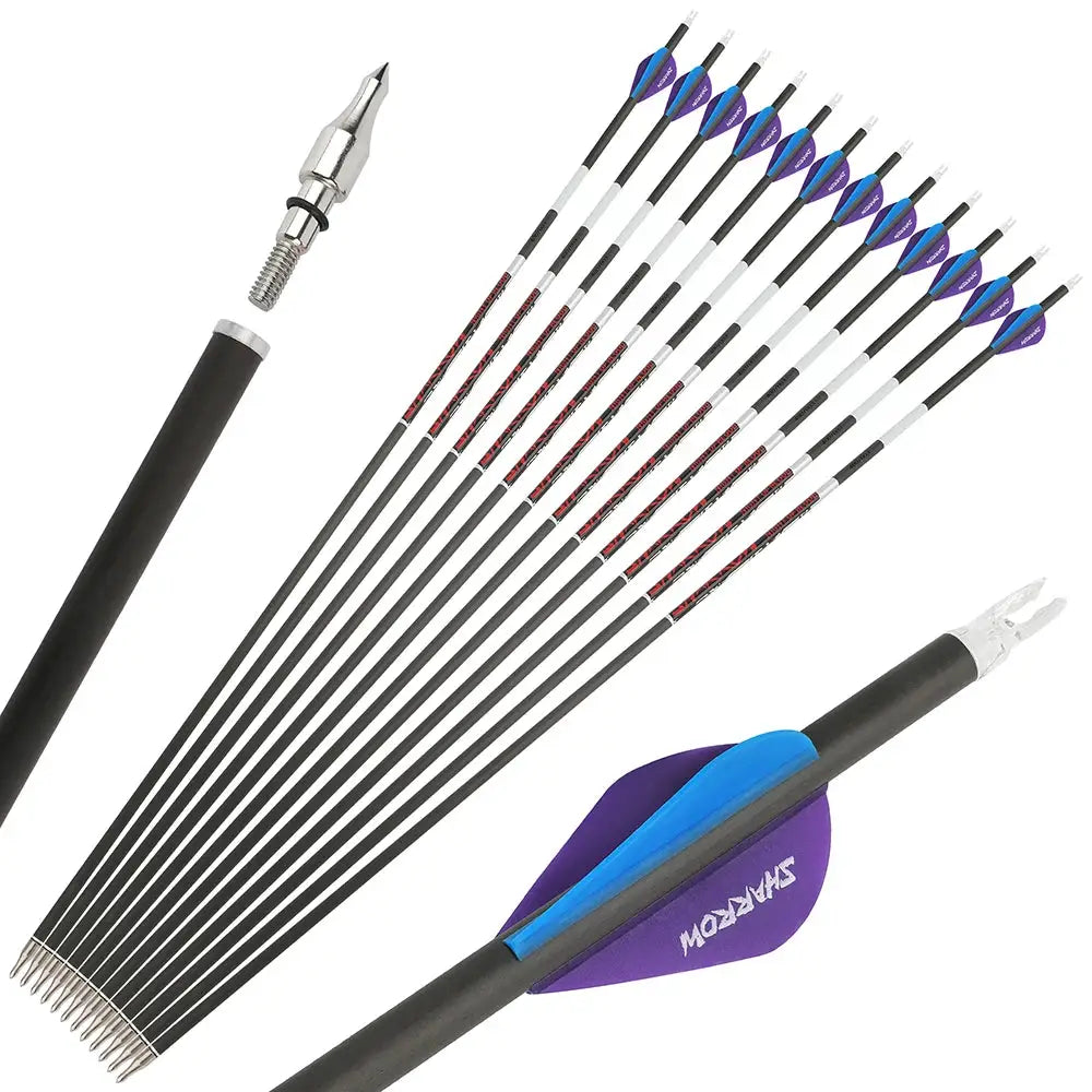 Carbon Archery Arrows | 6.2mm | PriceLows™