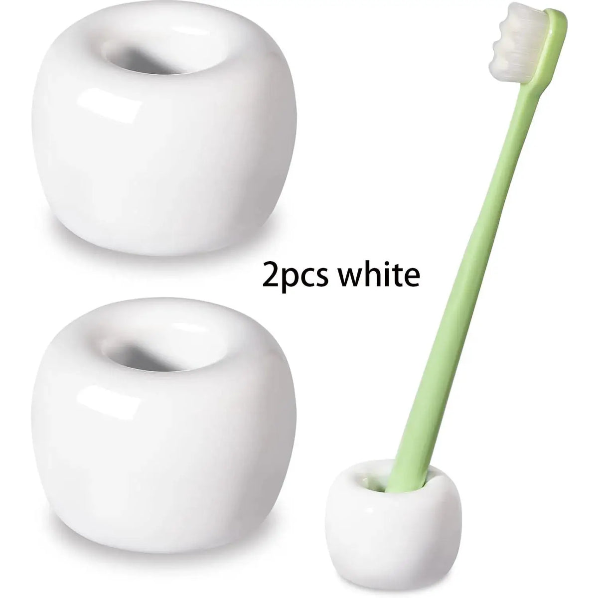Ceramic Toothbrush Holder | Easy Clean | PriceLows™