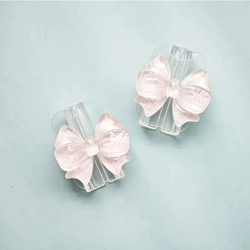Charger Cable Protector | Pink Bow 2pc | PriceLows™