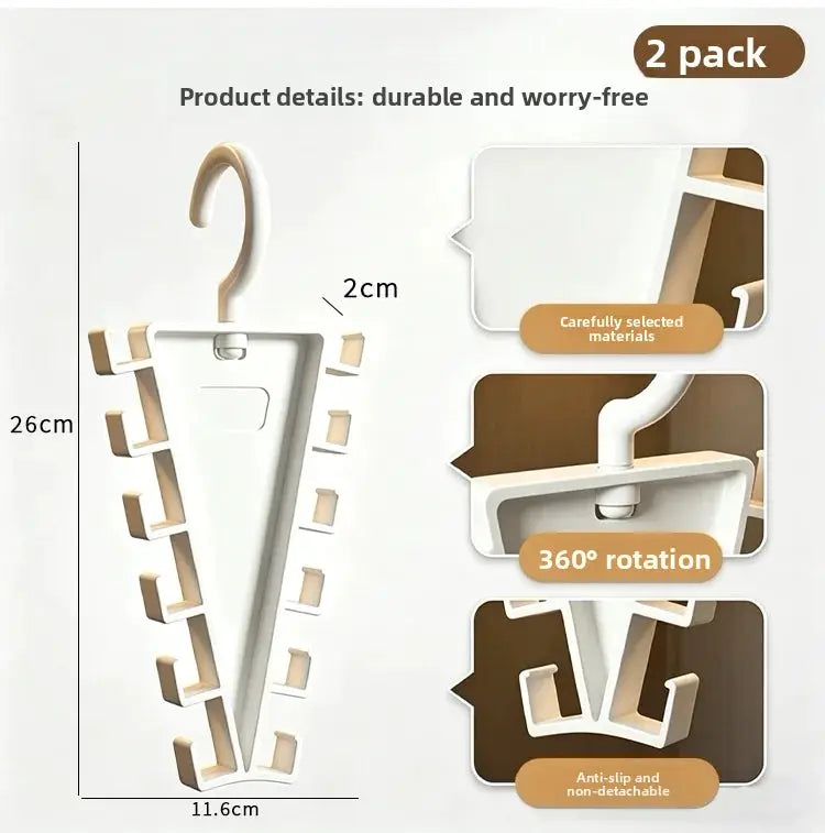 Clothes Hanger | V Shape 12 Hooks | PriceLows™