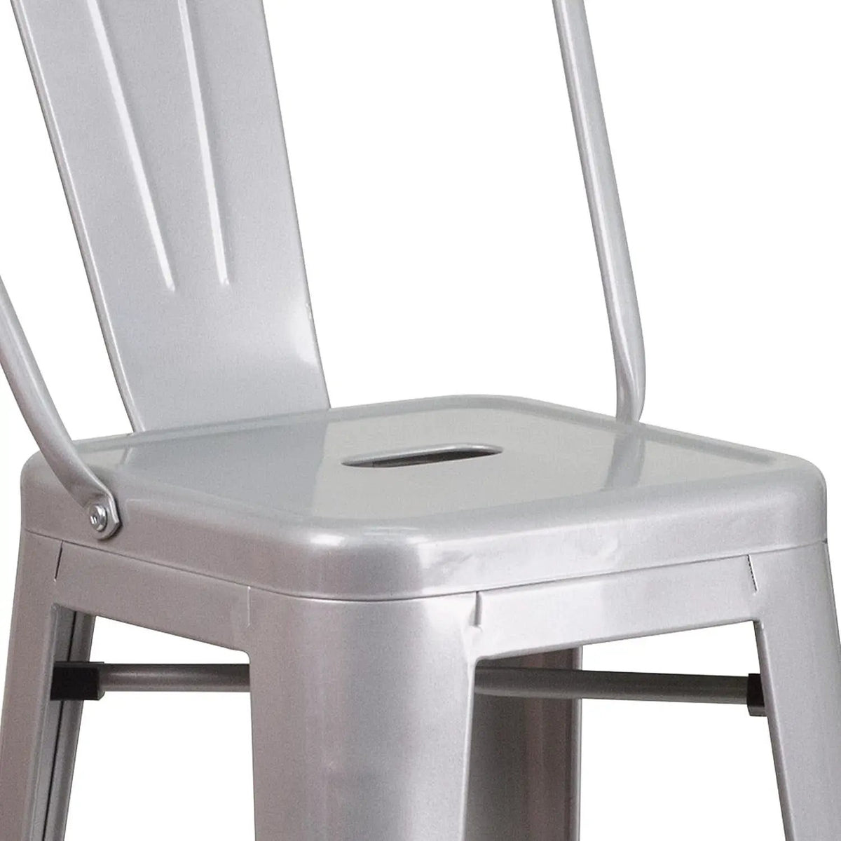 Commercial Grade Metal Barstool Set for Indoor Outdoor Use from PriceLows™