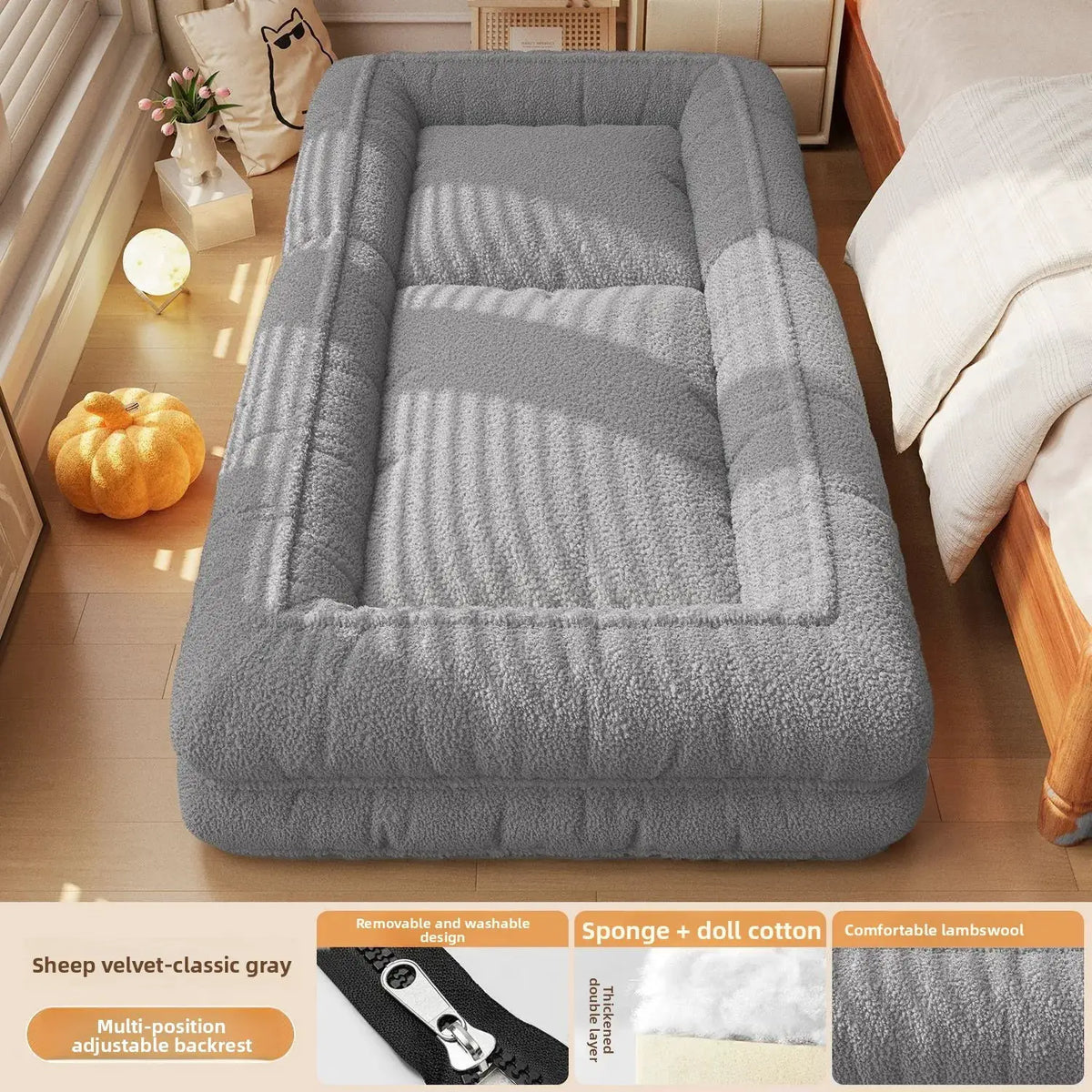 Convertible Sofa Bed | 3-In-1 Foldable | PriceLows™