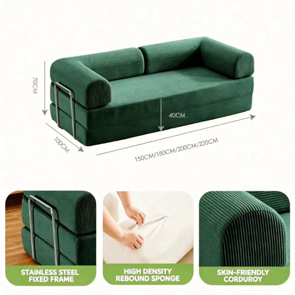 Convertible Sofa Bed | 3-Seater | PriceLows™