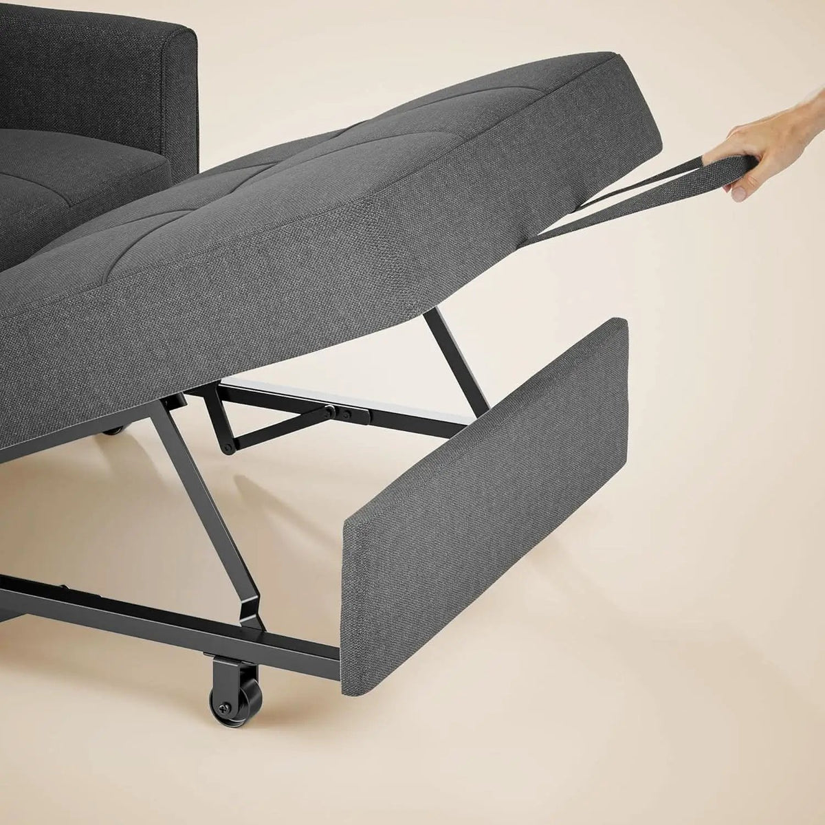 Convertible Sofa Bed Chair with Adjustable Backrest Design from PriceLows™