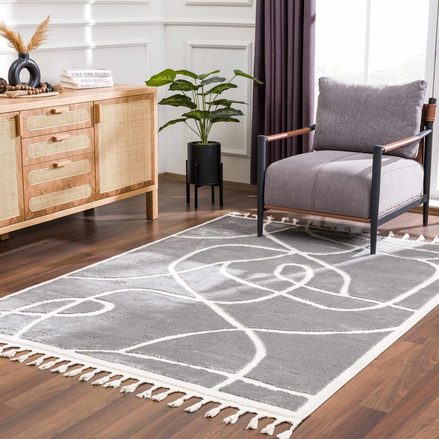 Azana Gray Area Rug from PriceLows™