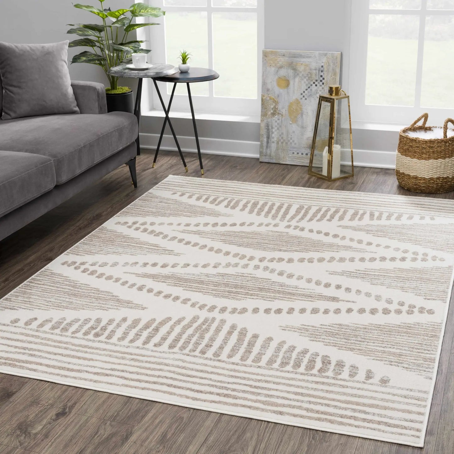 Tigrisis Beige 2328 Area Rug from PriceLows™