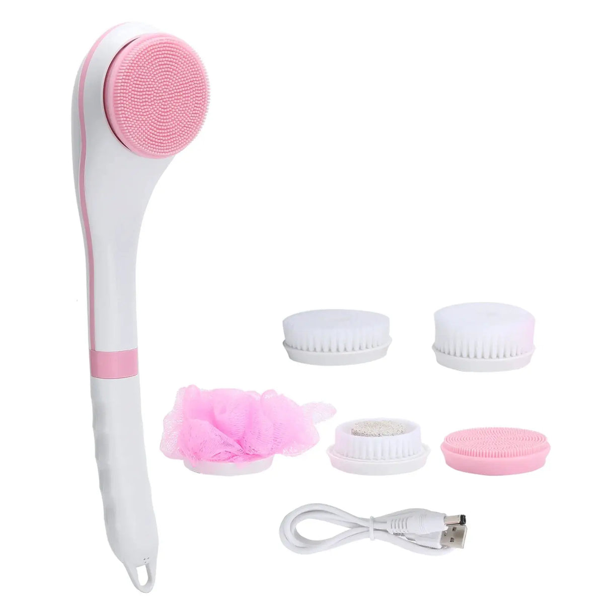Electric Bath Brush | 5 Heads, 6 Speeds | PriceLows™