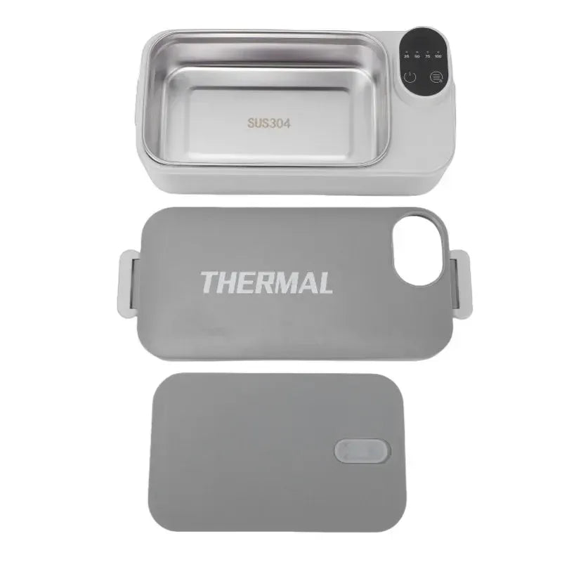 Electric Heated Lunch Box 304 Stainless Steel Portable Food Warmer Digital Display For Office Car Travel from PriceLows™