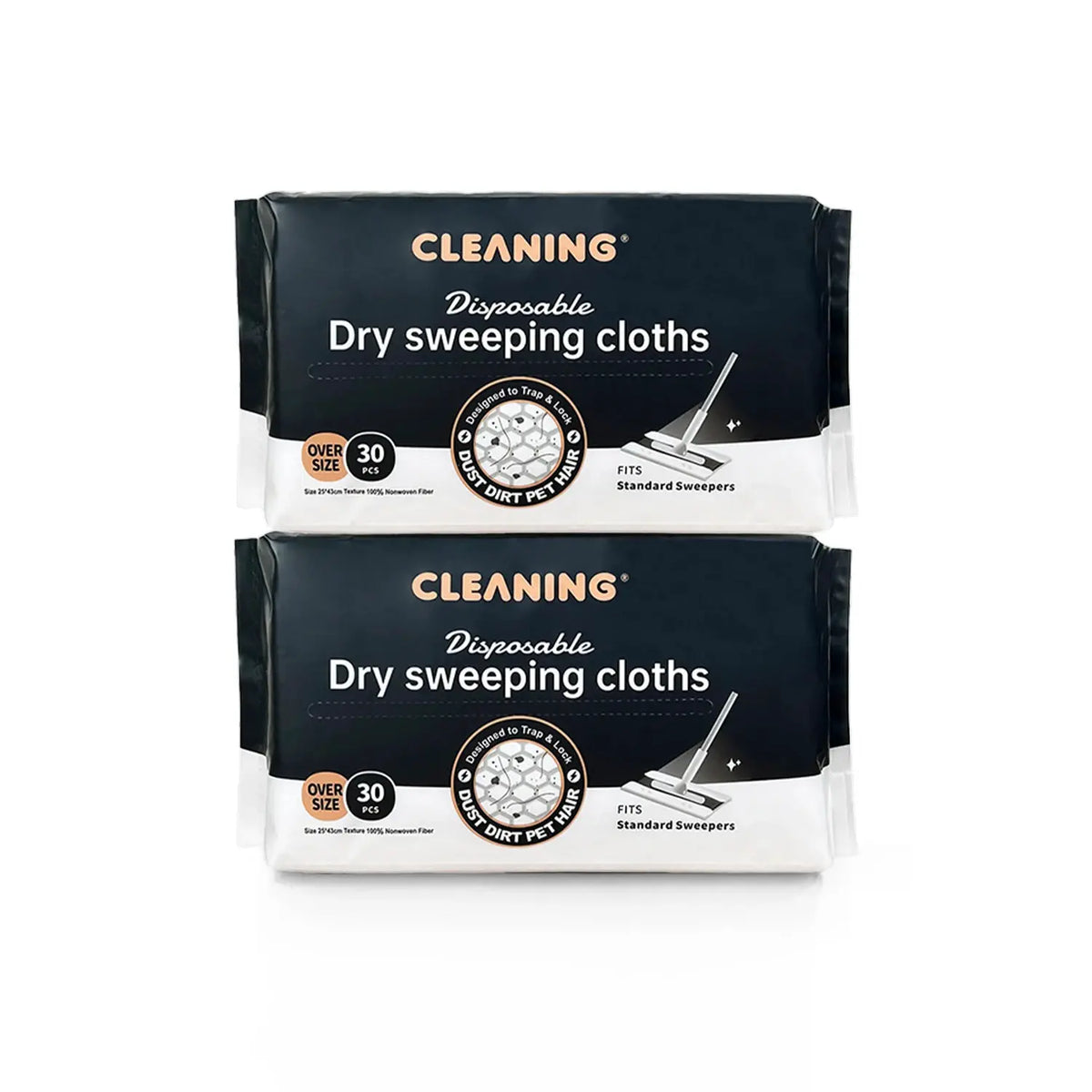 JINYUDOME Disposable Electrostatic Dust Mop Pads 9.8x16.5in High-Efficiency Swiffer Wet/Dry Mop Floor Cleaning Cloth for Home from PriceLows™