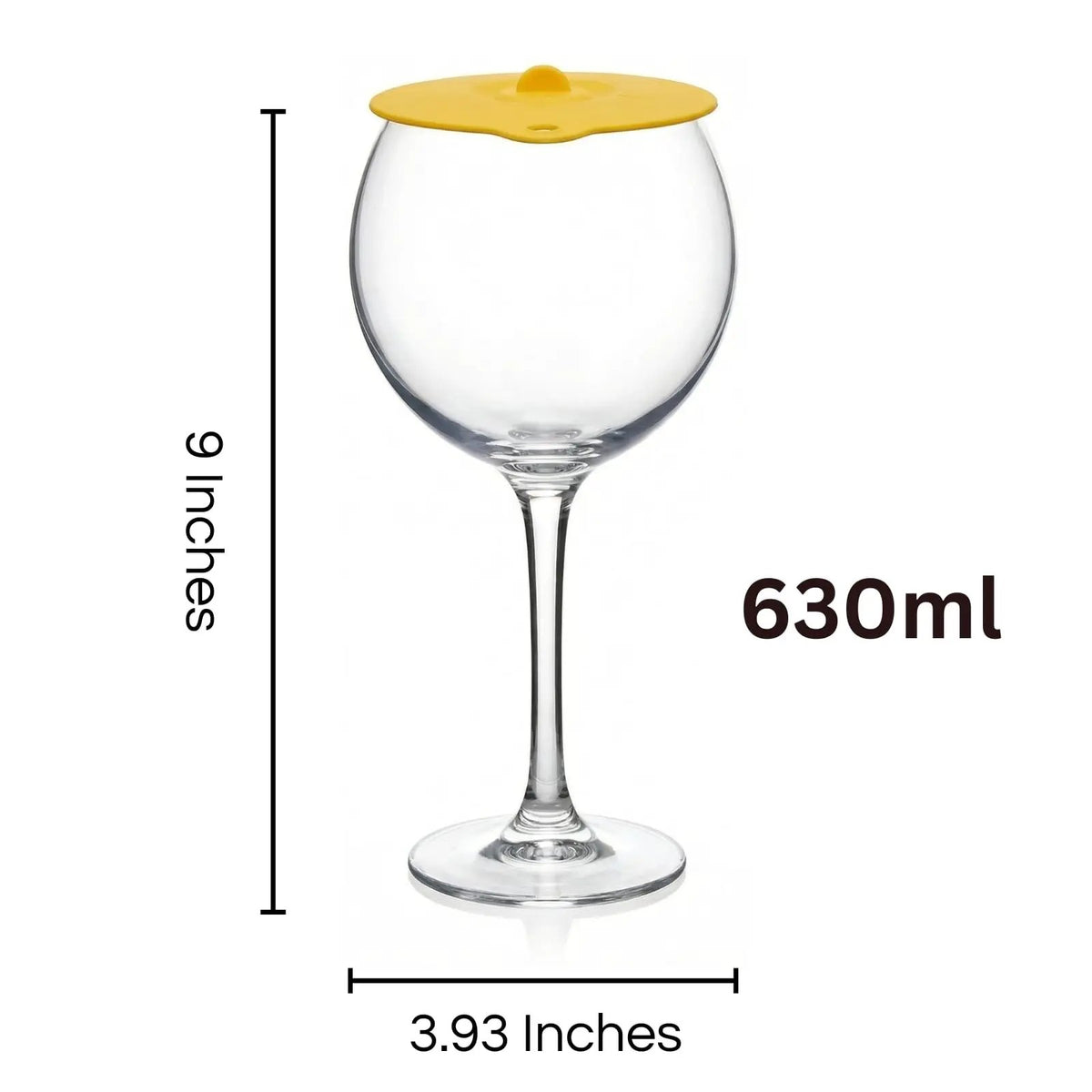 Floating Wine Glasses for Pool with Lids (Set of 2) – 21oz from PriceLows™