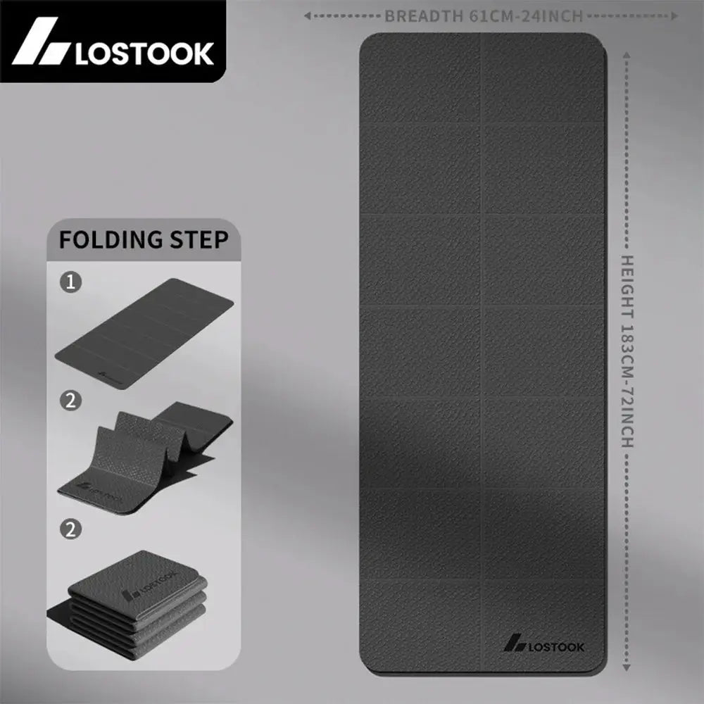 Foldable Travel Yoga Mat | 6mm TPE | PriceLows™